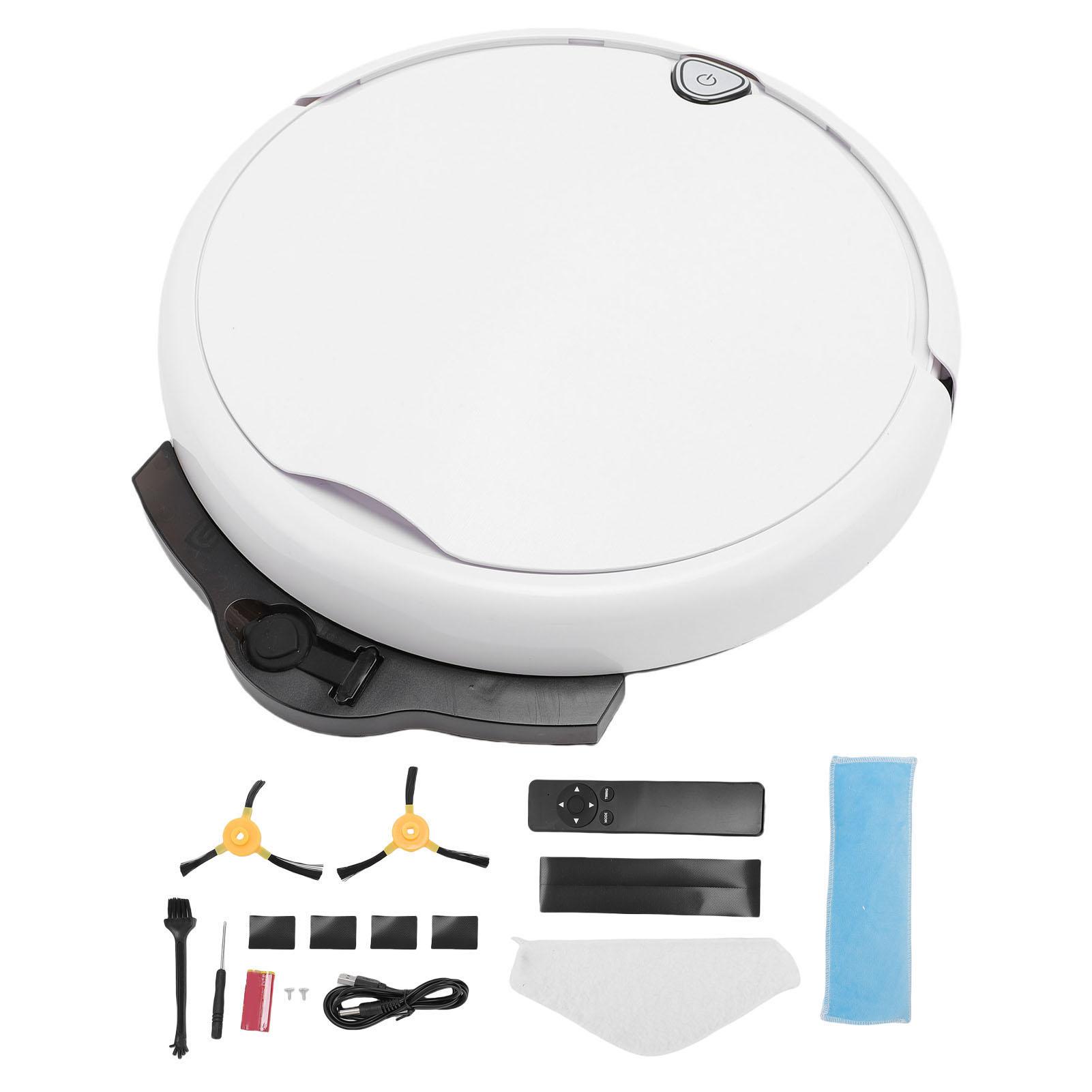 Robot Vacuum and Mop Combo 2800Pa Full Automatic APP and Remote Control USB Rechargeable Robot Vacuum Cleaner ABS