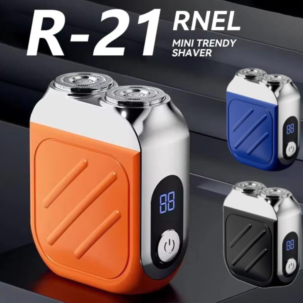 

Mini Pocket Shaver R-12 Men s Shaver New Beard Shaver синій