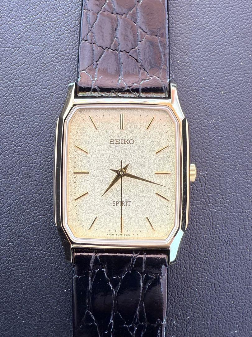 

[Б/У] Кварцевые часы SEIKO SPIRIT, Квадратные