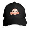 Happy Little Octopus (abstract Edition) Baseball Cap Mountaineering Golf Vintage Hood Womens Golf Wear Unisexs