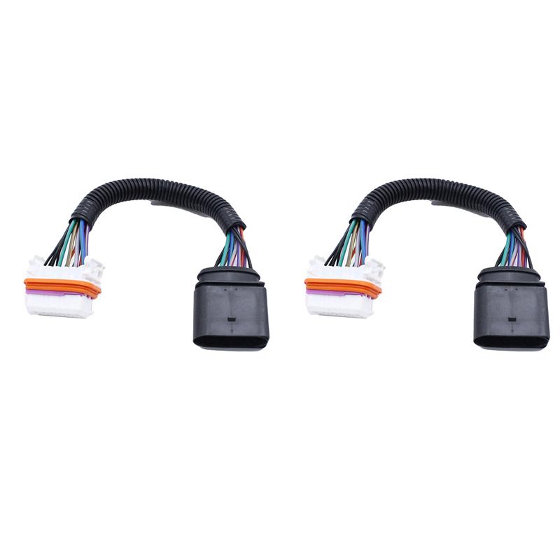 Ac29-2X For 03-06 Cayenne Wiring Harness Lamp Xenon Front Connectors 95563123911 Xenon Headlight Wiring Harness