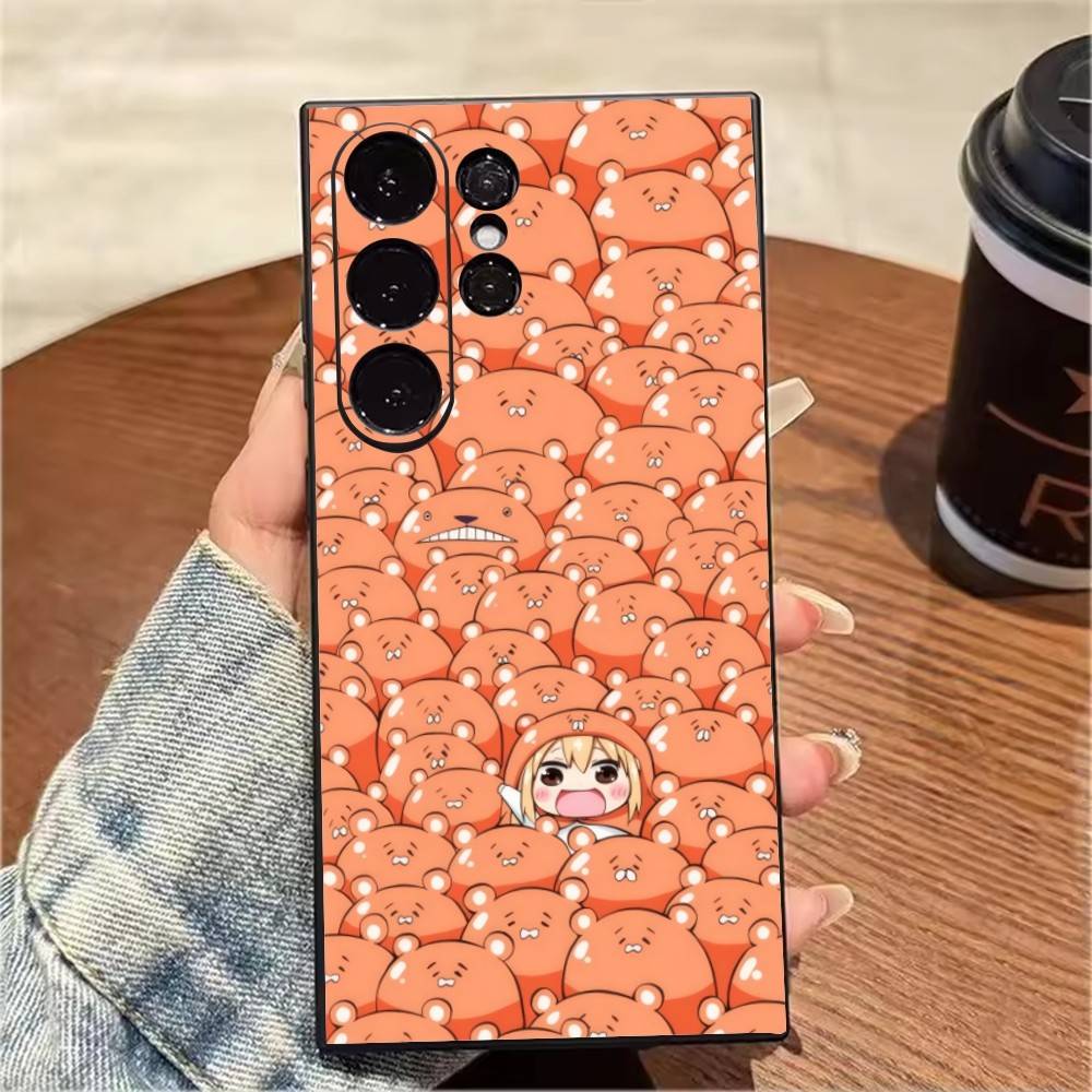 UMR Anime U-Umaru-Chan-S Phone Case For Samsung S25,S24,S21,S22,S23,S20,Ultra,S26,Plus,Fe,Note,5G Black Cover