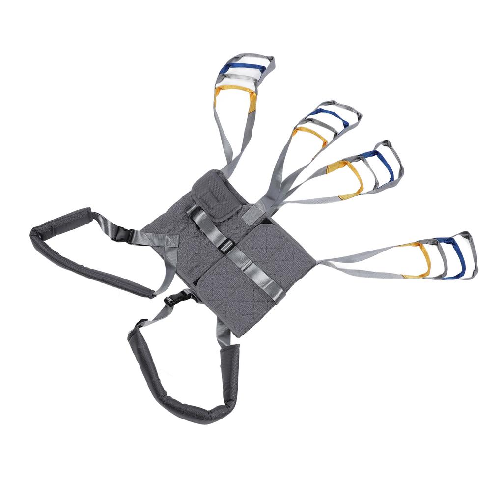 Patientenlifter Gehschlinge für Erwachsene Unterstützende Gehtrainingshilfe Ganzkörper Stehgurt Gepolsterte Verstellbare Hebe-Gehschlinge S