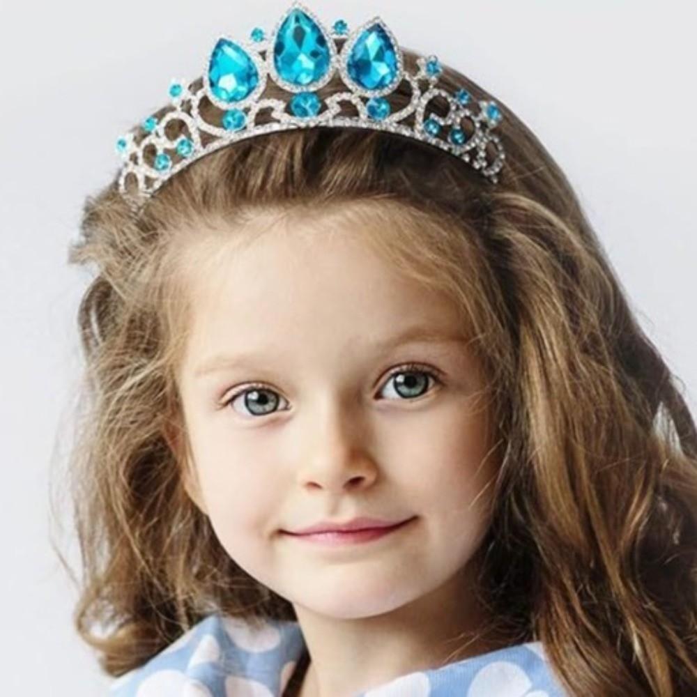 Pearl Headband Princess Tiara Sparkly Rhinestone Crystal Tiara  Bridal Accessories