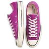 Converse 1970s Chuck 70 Trendy Comfortable Low-top Canvas Shoes Unisex Purple and White