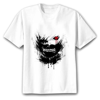 T-shirt TOKYO GHOUL Pánské japonské anime tričko mužské tričko s potiskem KANEKI KEN