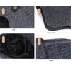 Thick Warm Earmuff Hat Ear Protections Hat Cold Weather Skull Caps Knitted Hat Wool Knitted Hat Winter Warm Hat for Men
