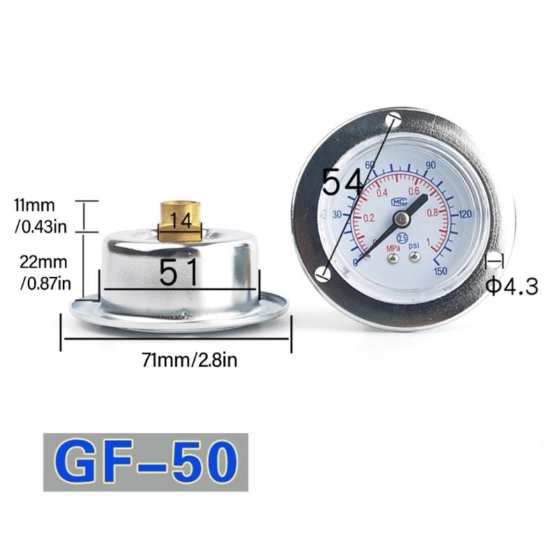 Industrial Pressure Gauges with High Accuracy & Corrosion Resistant Brass Suitable for Engineers & Maintenance Personnel