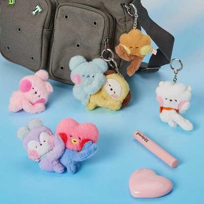 Official Mini Minini 'Hug Me' Magnetic Plush Keyring - Smart Travel Charm