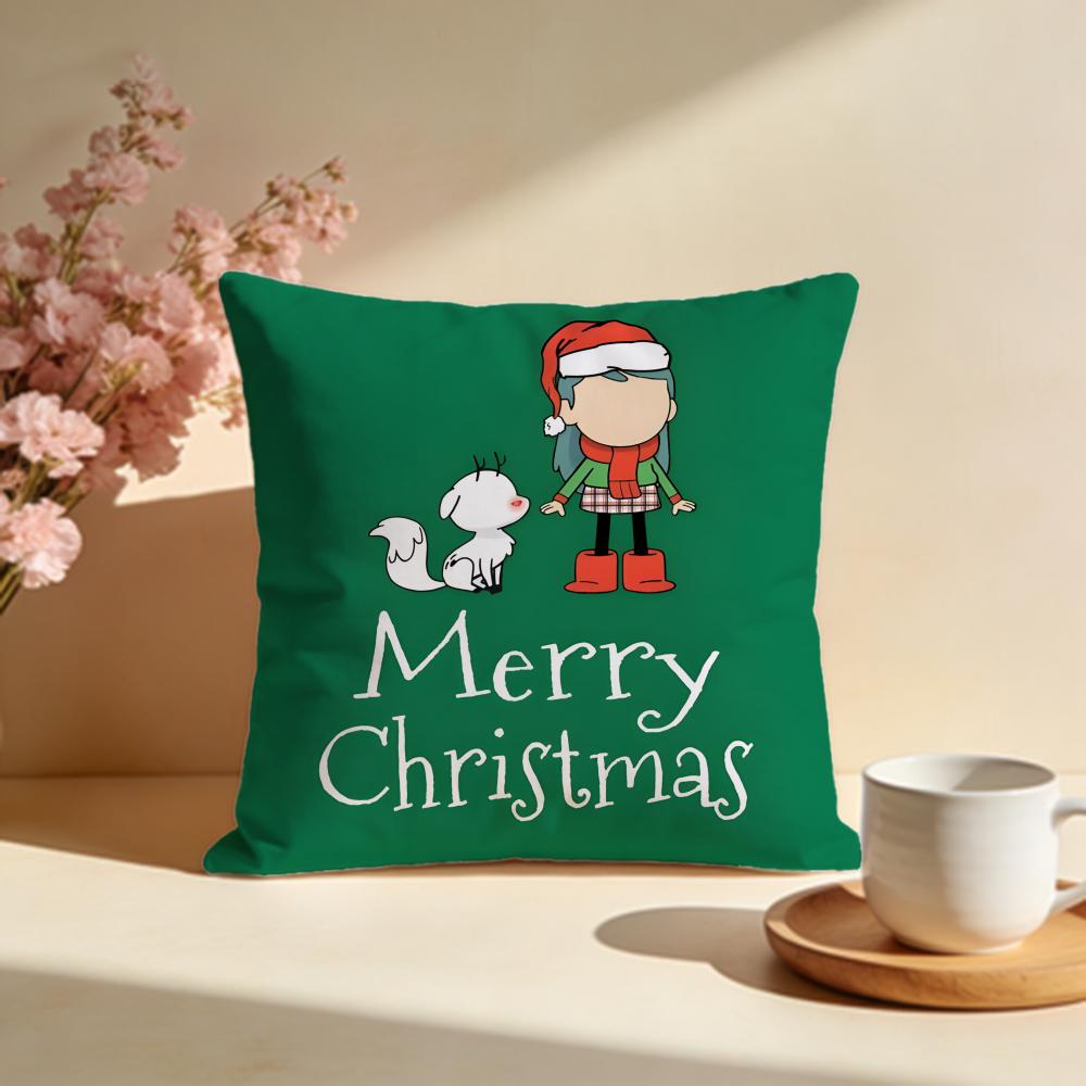 Popular HHildaful Cushion Cover Stylish Washable Pillow Cover Ideal for Couch Bedroom Car Decoration