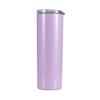 20oz Stainless Steel Insulated Slim Cup with Solid Color and Logo Printing.