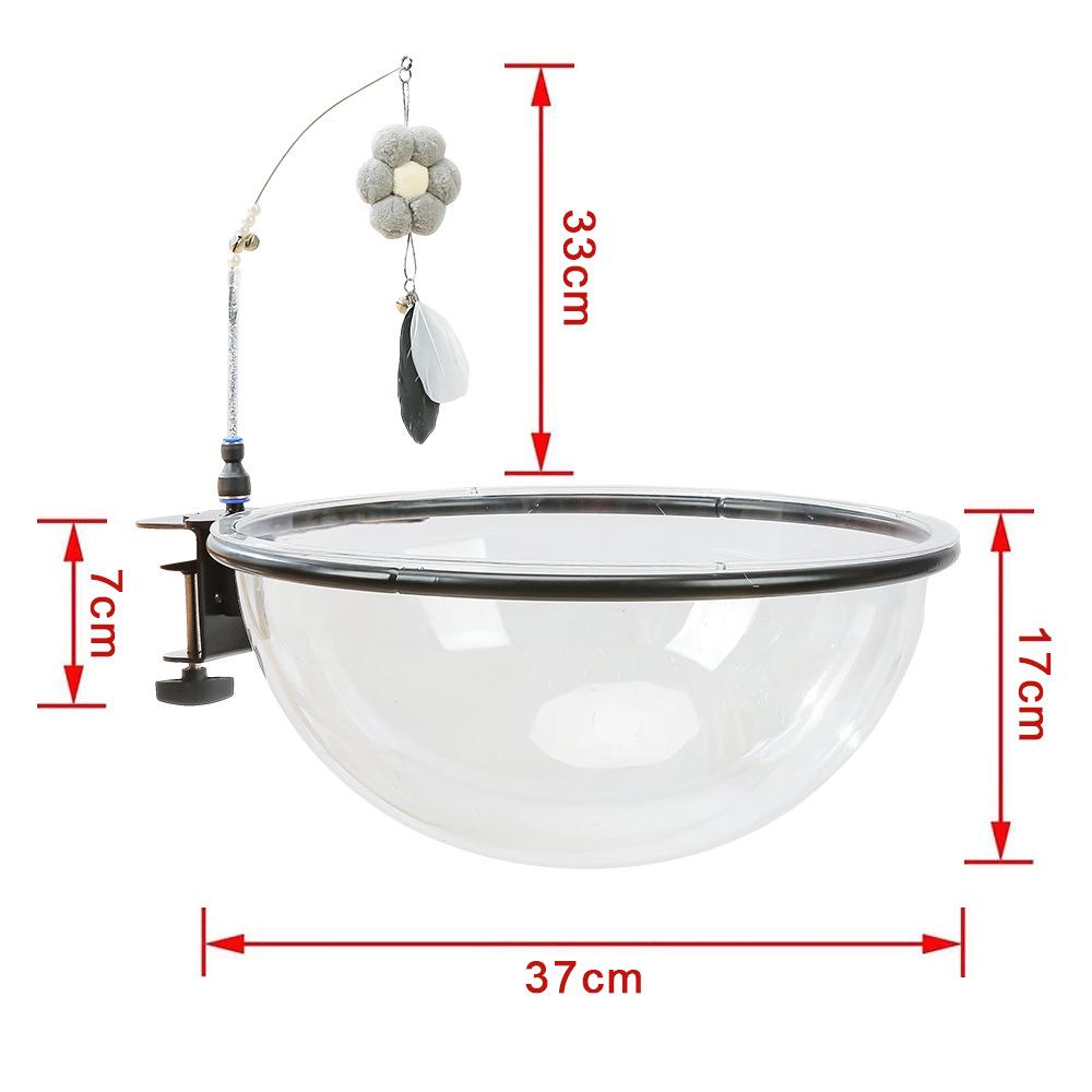 Rotating Cat Hammock and Bed - Universal Floating Desk Nest