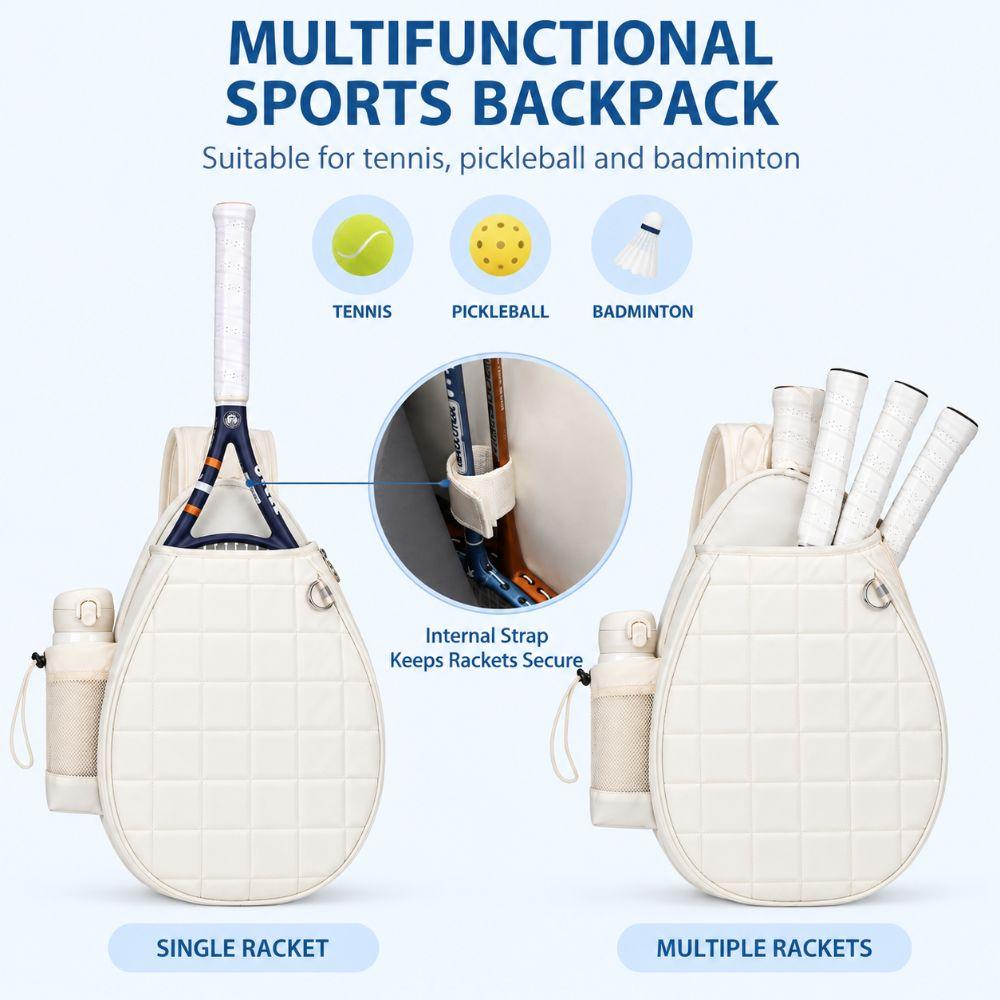 Lightweight Racket Sling Case Waterproof Tennis Shoulder Bag Tennis Racket Bag Court Training