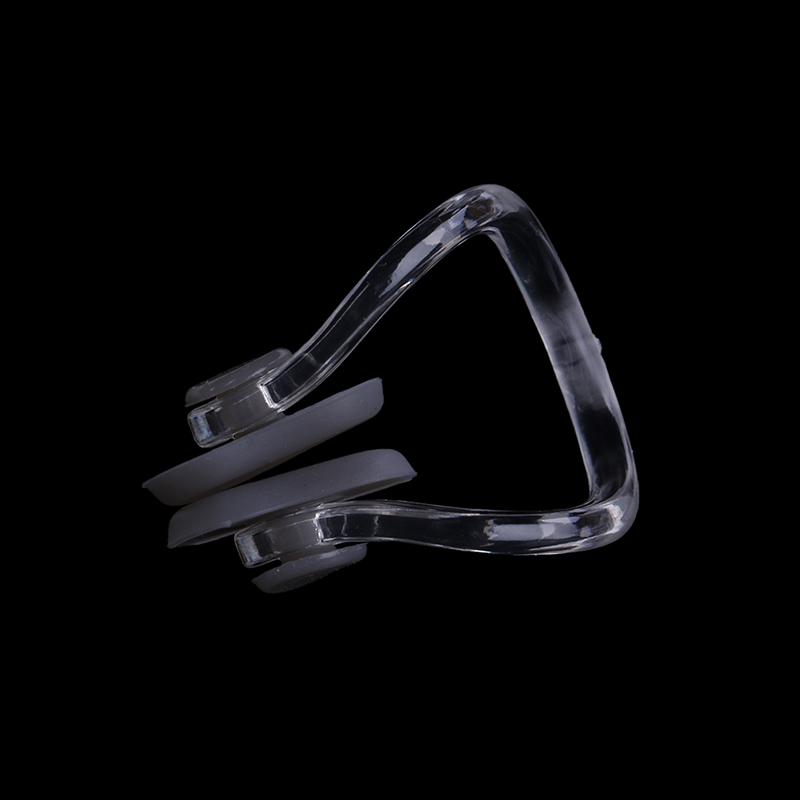 2 Stück Silikon Schwimmen Wasserdicht Nasenklammer Schwimmen Fitness Pool PC Nasenschiene