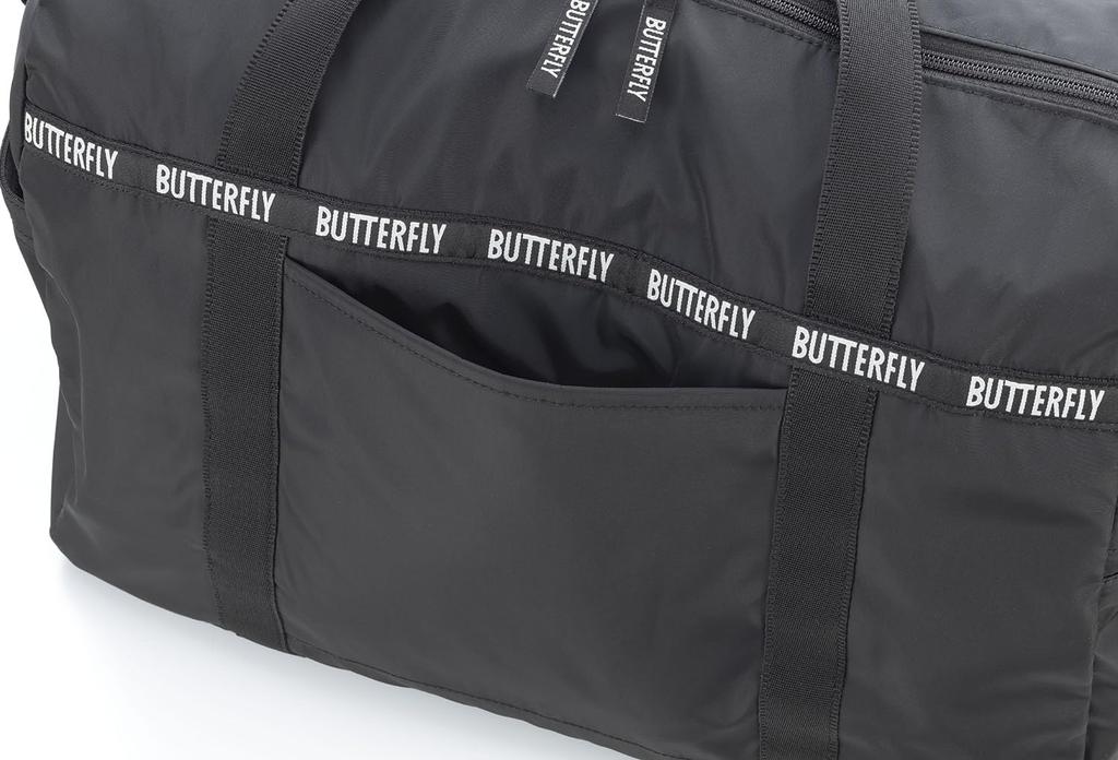 Butterfly Musta Light Duffel 63390 Bag, Water-Repellent, White,