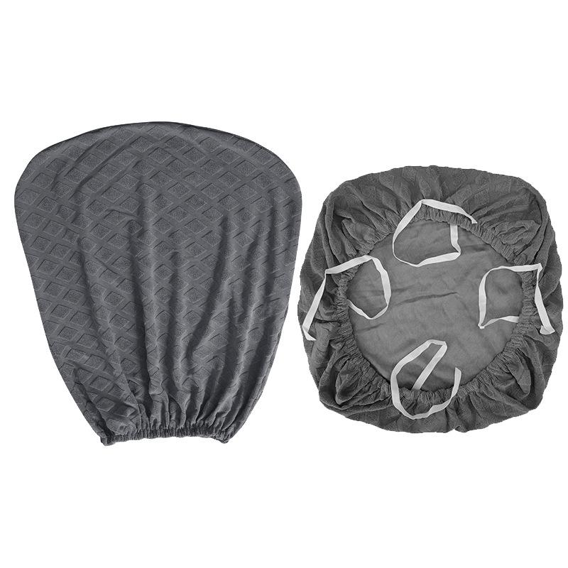 Funda para Silla de Oficina, Fundas Elásticas para Asiento de Silla de Ordenador, Cubre Asiento Elástico para Escritorio, Funda Protectora Removible Lavable para Silla de Comedor Cocina