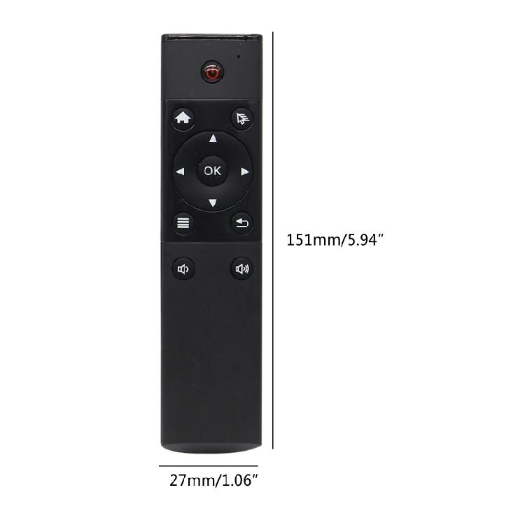 Household Portable 2.4G Wireless Air Mouse Remote Control for Smart TV Box PC