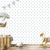 Hearts Wallpaper White and Light Gray 50x1000