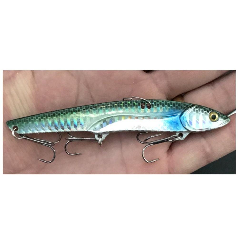 

1 шт. Металлическая жесткая приманка для кальмара Джиггинг Искусственная приманка Универсальная снасть для морской рыбалки На открытом воздухе Blue back