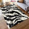1PC Tiger Skin Theme Printed Carpet Rug for Living Room Bedroom, Office Areas, Durable Machine Washable Mat,Gift for Son Husband