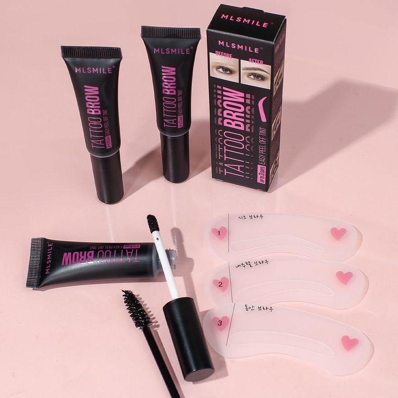 MLSMILE - Obočí na tetování - 3 barvy