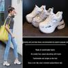 HC3559-2 Women's Petite Hidden Heel Dad Sneakers - Spring 2025 Collection