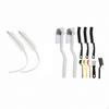 Set di 12 Spazzole per Fessure con Manico Lungo per Pulizia Piastrelle per Cucina, Bagno, Lavanderia