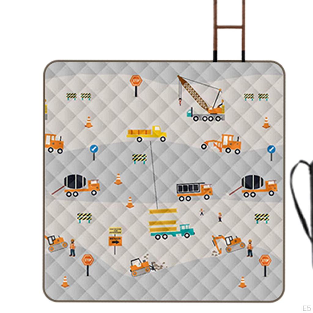 Large Beach Blanket for Travel And Picnics 200 Cm X Machine Washable Portable Camping Mat