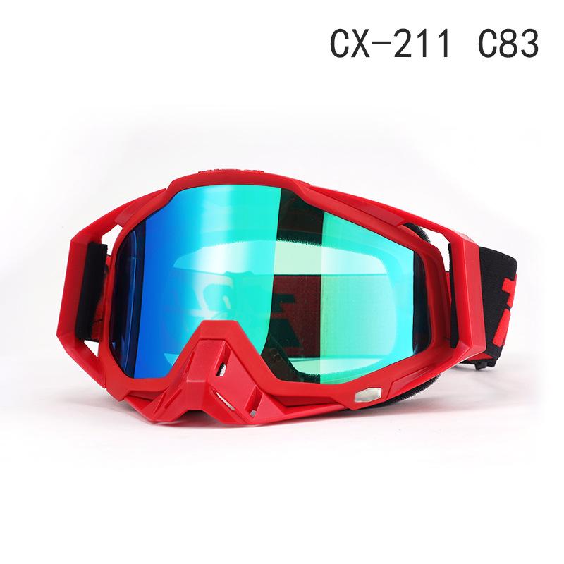 Gafas de Moto y Esquí a Prueba de Viento Transfronterizas: 100% Todoterreno, Equitación al Aire Libre y Protección para Descenso