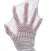 Women's Sheer Lace Five-Toe Mid-Calf Socks - Summer Edition