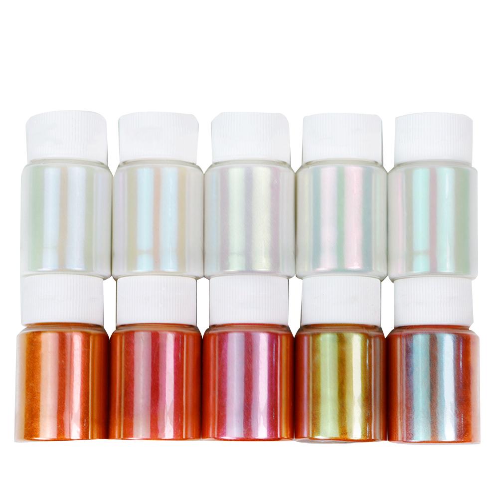 10g pulbere de pigment de cameleon pentru mașină, pigment care schimbă culoarea pentru decorarea mașinii, pulbere de pigment perlat, fard de ochi pentru unghii