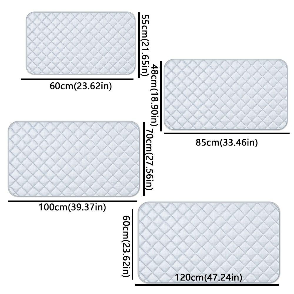 Thickened Laundry Ironing Mat Large Folding Ironing Board Blanket Tabletop Iron Pad  Travel