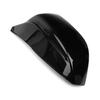 Pair Black Car Side Mirror Cover Replacement for Infiniti Q50 Q60 QX30 Q70 2014+