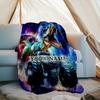 1PC Custom Name Dinosaur Monster Truck Adventure outdooor Flannel blankets Patterns Throw Blanket All-Season Soft Gift for Couch, Bed, Camping gifts