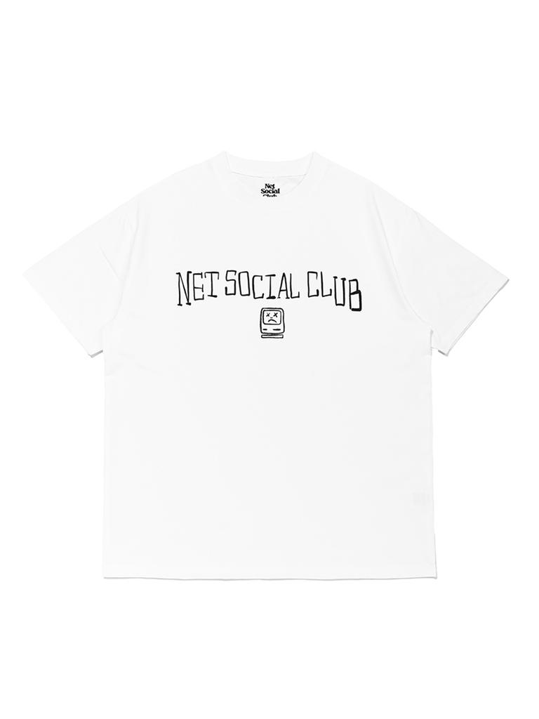NET SOCIAL CLUB Error Cotton Touch Poly Tee (White)