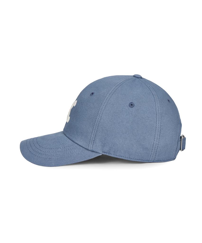 Bajal Va Curved 3D Logo Ball Cap Blue