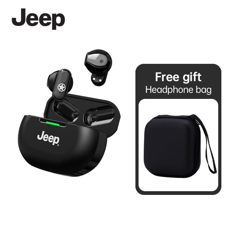 JOT2 Jeep TWS Wireless Bluetooth Earphones Sport Music Headphones HiFi Stereo Headset Noise Reduction Earbuds with Mic HD Voice