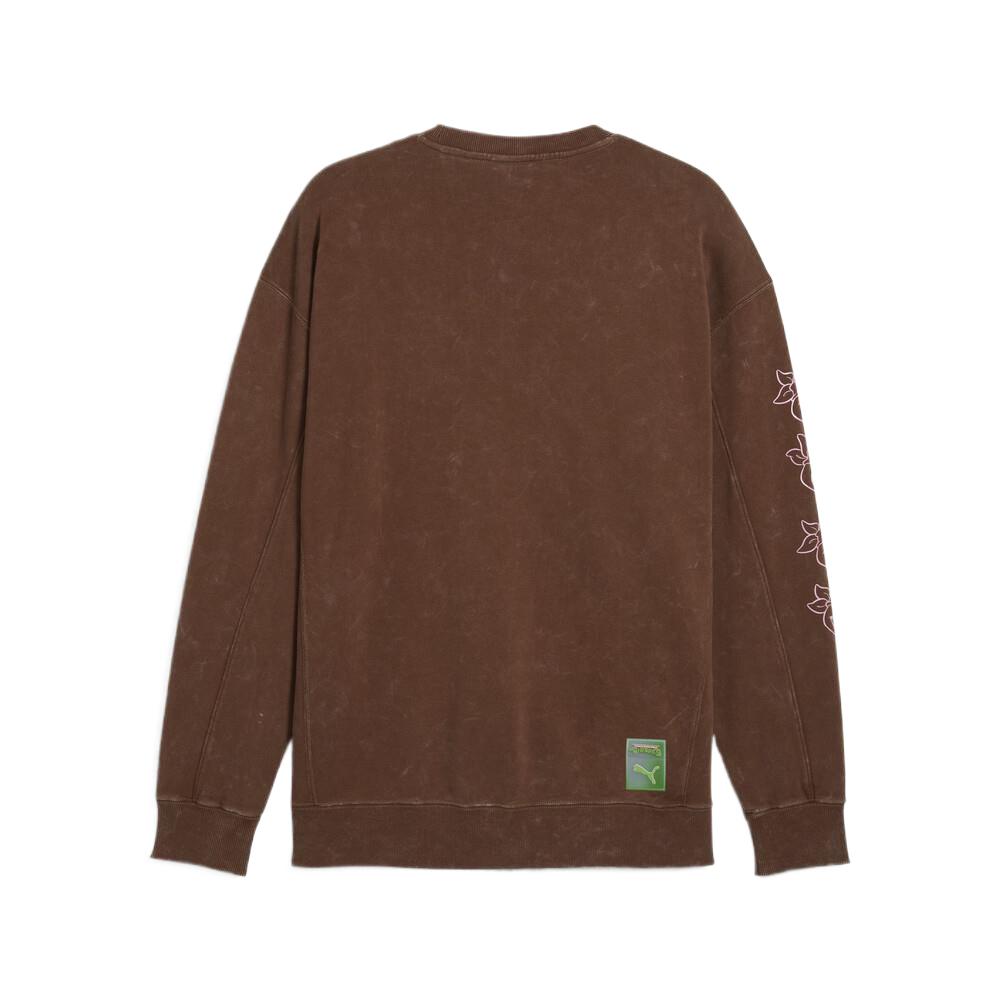 Puma X Vtmnts Collaboration Versatile Fashion Simple Solid Color Crewneck Sweatshirt Men sweatshirt 630100-65