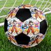Dragon Ball Indoor Soccer Ball Colorful Machine Stitched PVC Size 5 Team Training Competition Ready Durable High-Bounce Cool Sports Gift
