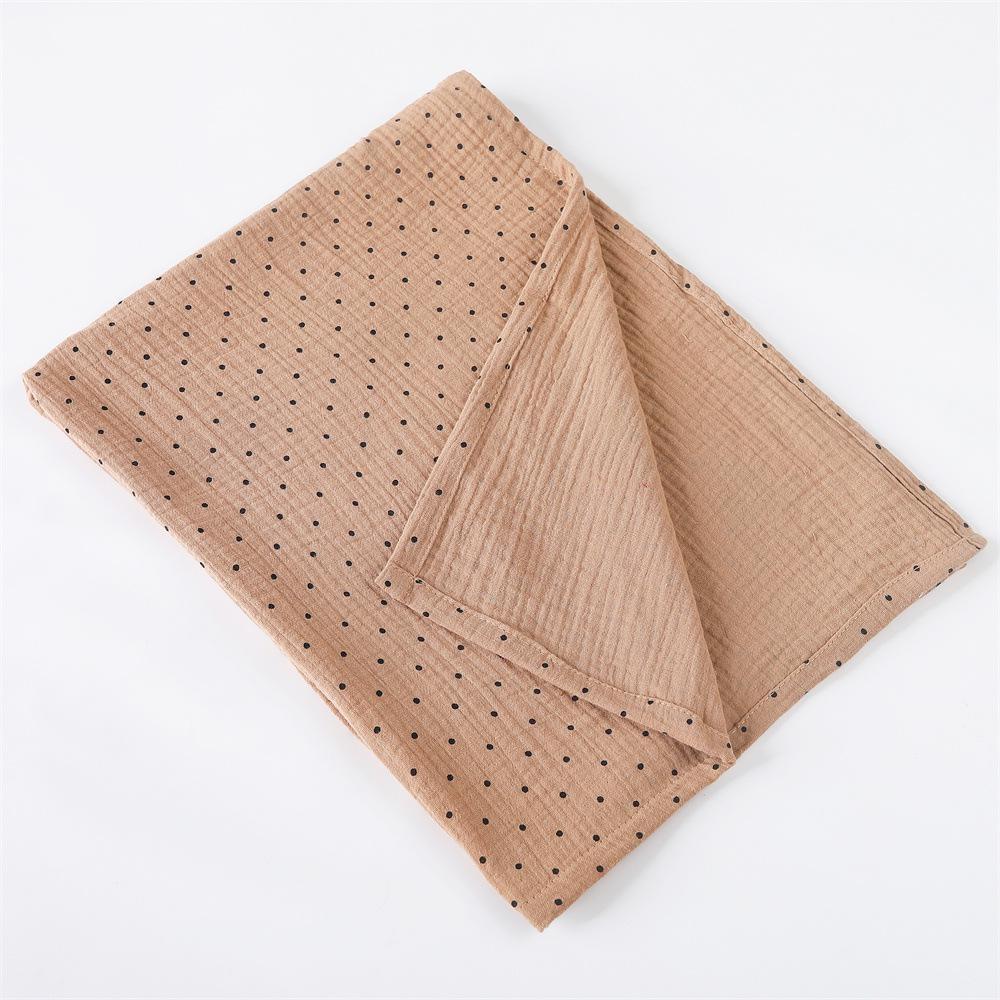 85*65cm Muslin Squares Baby Swaddle Blanket Newborn Diaper Bedding Cotton Stroller Blankets Infant Nap Cover