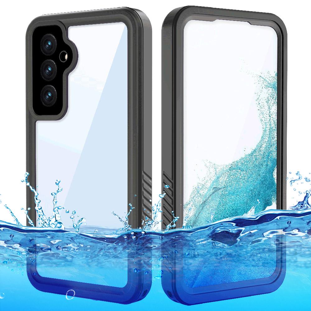 For Samsung Galaxy A54 5G FS Series IP68 Waterproof Case Diving Swimming Anti-drop Clear Phone Shell