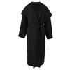 Sancai 2025 Winter Lapel Double-faced Wool Long Coat