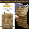 Tactical Car Seat Backrest MOLLE Storage Bag