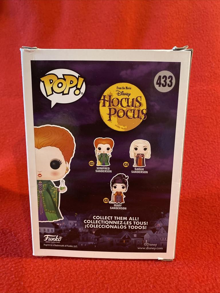 Funko Pop Figurine Funko Pop Winifred Sanderson Winifred Sanderson Hocus Pocus Hocus Pocus 10cm 433