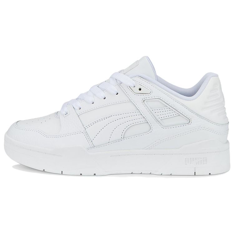 Puma Slipstream Leather Unisex White 387544-02 EU 41
