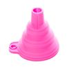 Kitchen Silicone Funnel Food Grade Silicone Foldable Funnel for Water Bottle Liquid TransferRandom Color