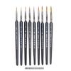 10Pcs Miniature Paint Brush Professional Brush Acrylic Painting Thin Hook Line Pen for Oil Watercolor Art Supplies Hand Painted
