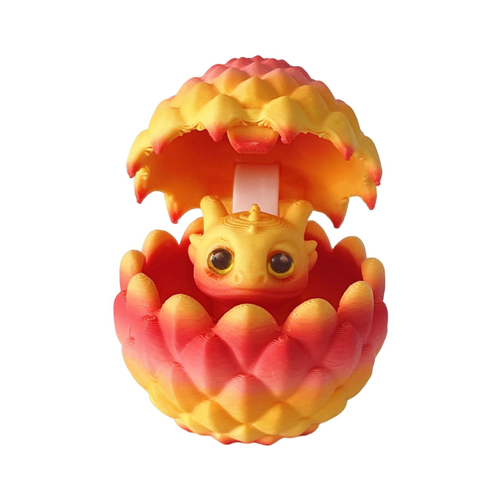 

3D-печатные подвижные игрушки-украшения, поделки, модель, украшения ручной работы One Size красный