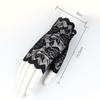 Lace Rose Flower Fishnet Gloves Party Dress Performance Gloves New Wedding Bridal Gloves  Sexy