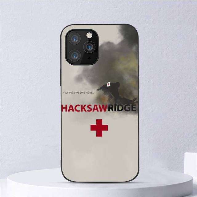 Hacksaw Ridge Movie Phone Case For Iphone 11 12 Mini 13 14 Pro Xs Max X 8 7 6s Plus 5 Se Xr Shell